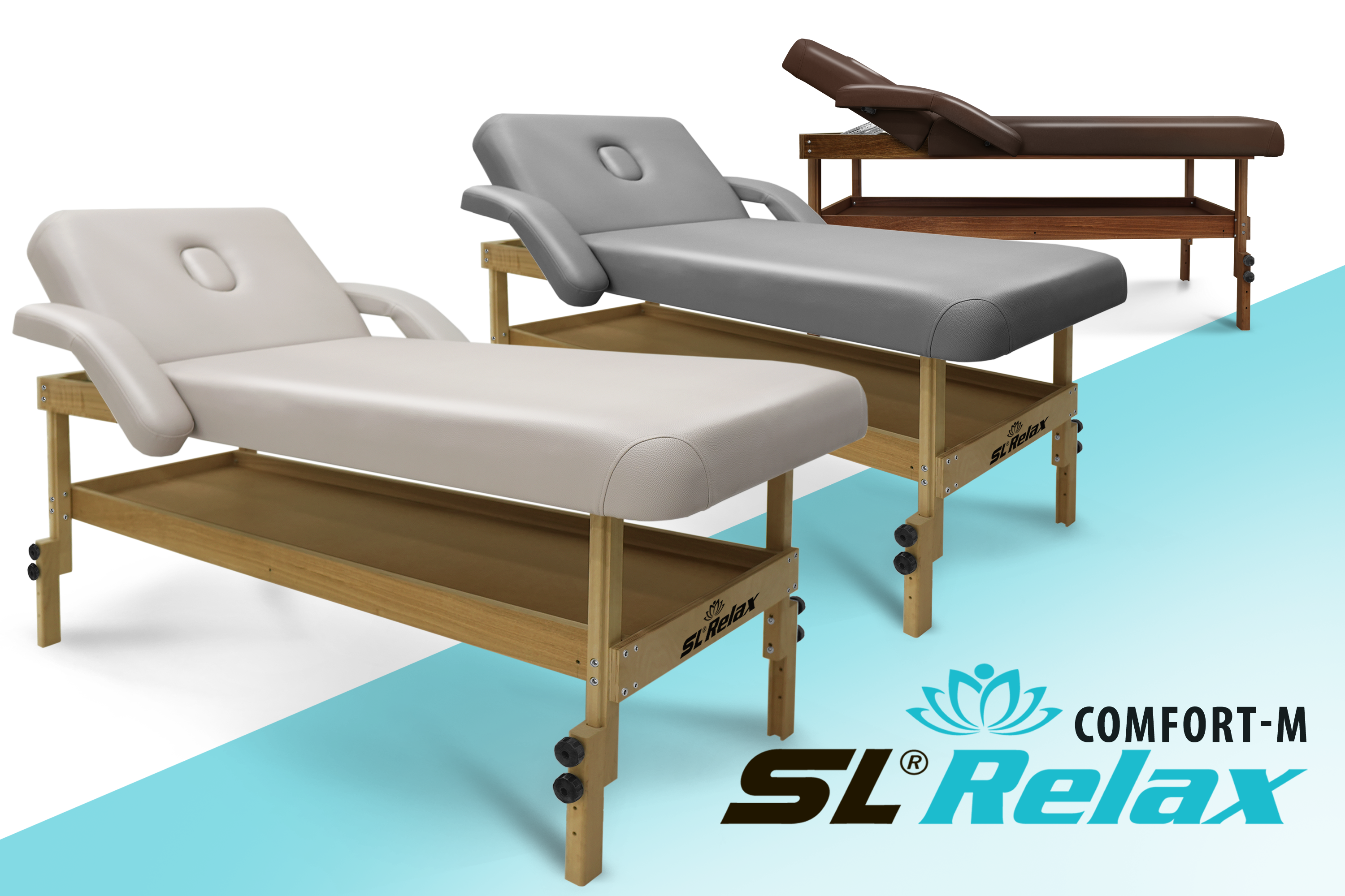 Relax Comfort M. Новая модель в линейке массажных столов SL Relax