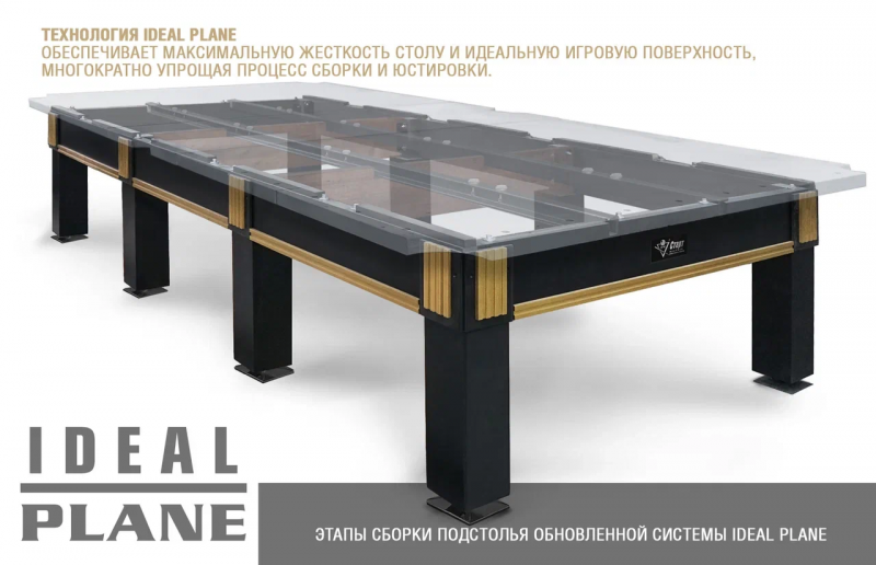 Новости с производства. Обновление уникальной система юстировки бильярдных столов IDEAL PLANE!