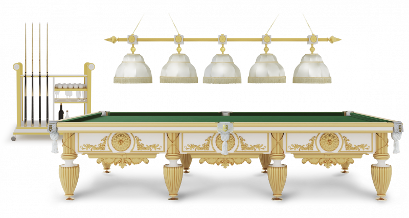 Новая бильярдная коллекция «Антика» – эталон изысканного бильярда