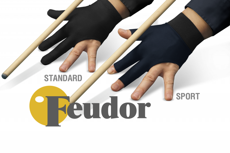 Перчатки бильярдные Feudor Sport. Расширение ассортимента