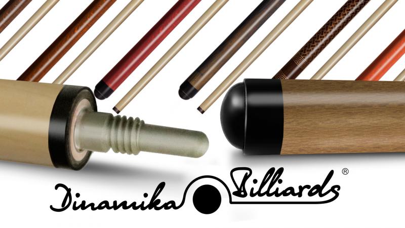 Новые бильярдные кии «Любительский 2-7». Dinamika Billiards