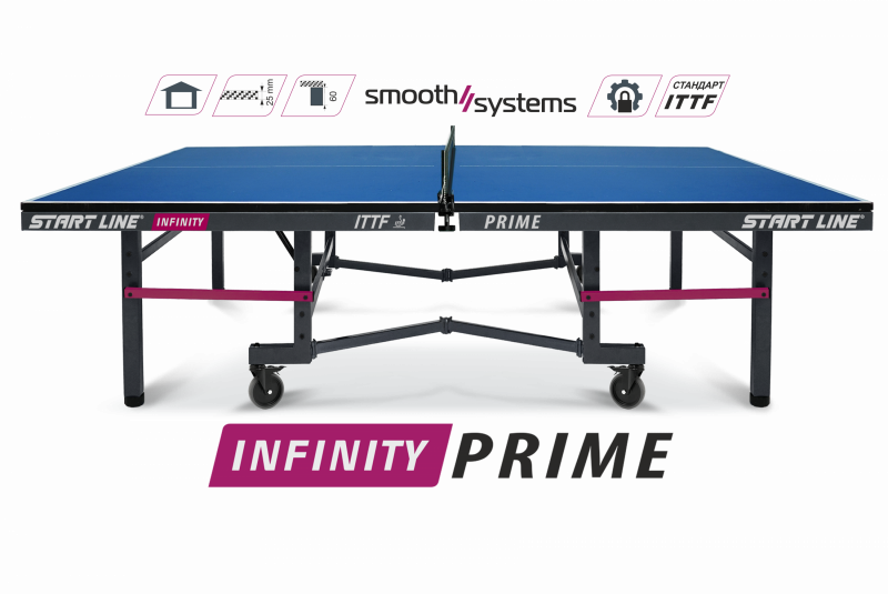 Новый теннисный стол самого высокого уровня — INFINITY PRIME!