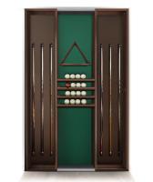 Киевница современная ясень мдф/шпон сукно на 6 киев