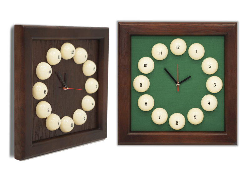 Часы бильярдные. Расширение ассортимента моделью «Квадрат пирамида»