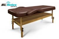 Массажный стол Relax Comfort-М коричневая кожа