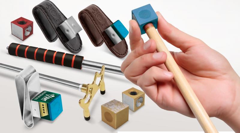 Аксессуары для бильярдного кия. Расширение ассортимента новыми позициями