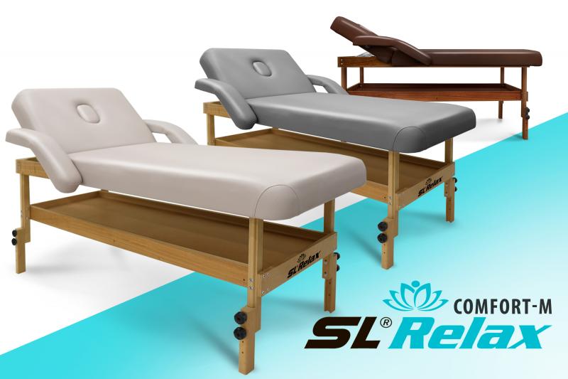 Relax Comfort M. Новая модель в линейке массажных столов SL Relax