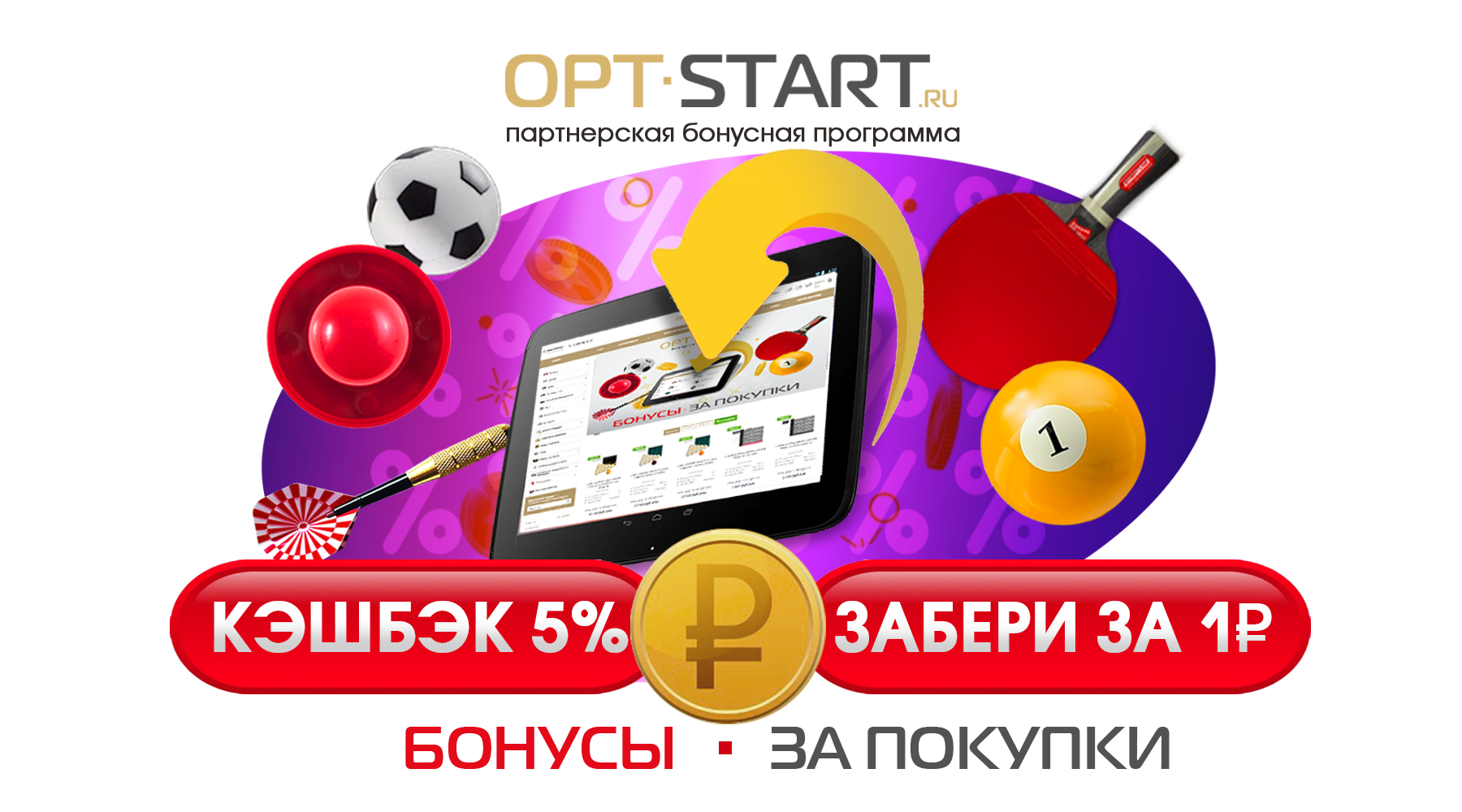 Партнерская бонусная программа OPT-START