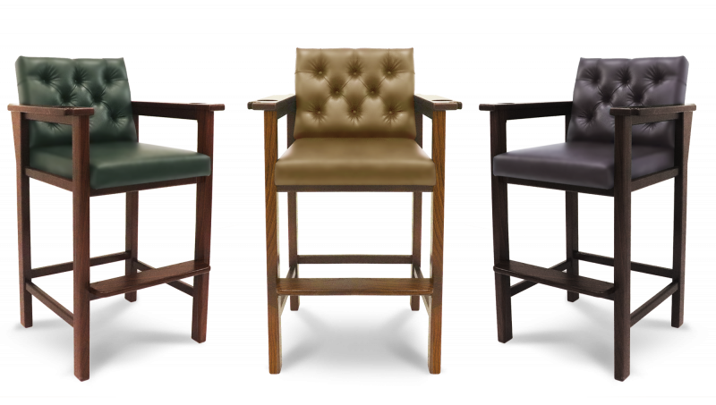 Стулья бильярдные. Расширение ассортимента моделью «Честер»