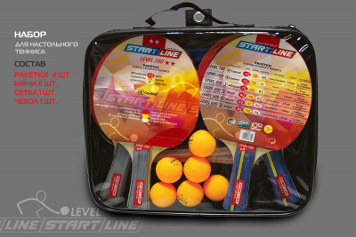 Набор-4-р-ки-Level-200,-6-мячей-Club-Select,-сетка-с-креплением_01+