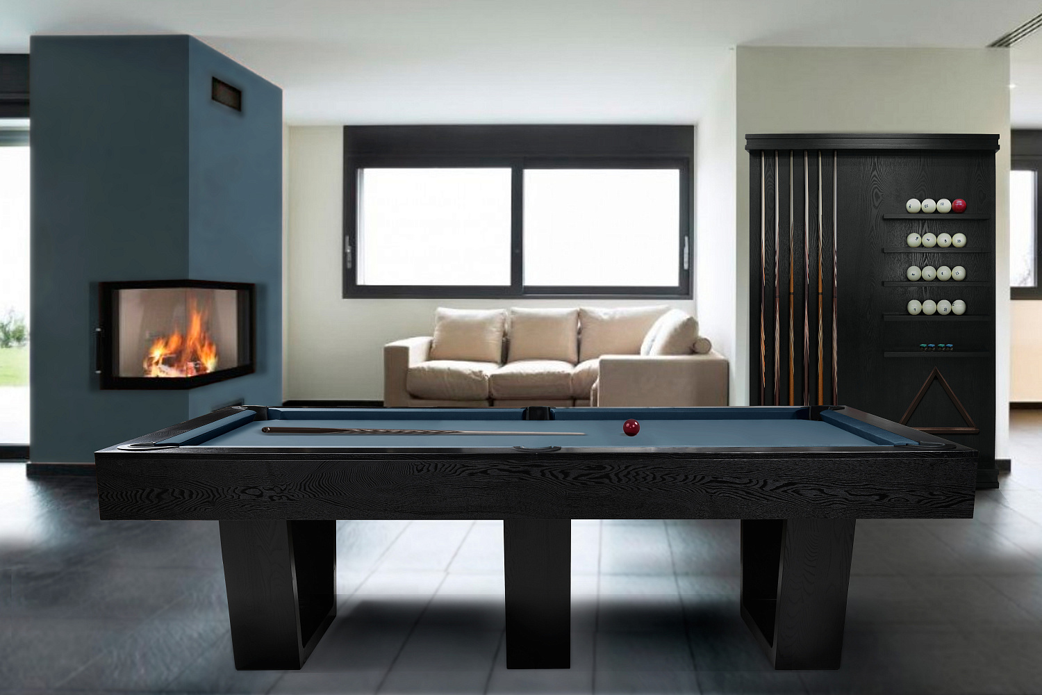 Новинка. Профессиональный бильярдный стол в современном стиле. Nova: совершенство в каждой детали