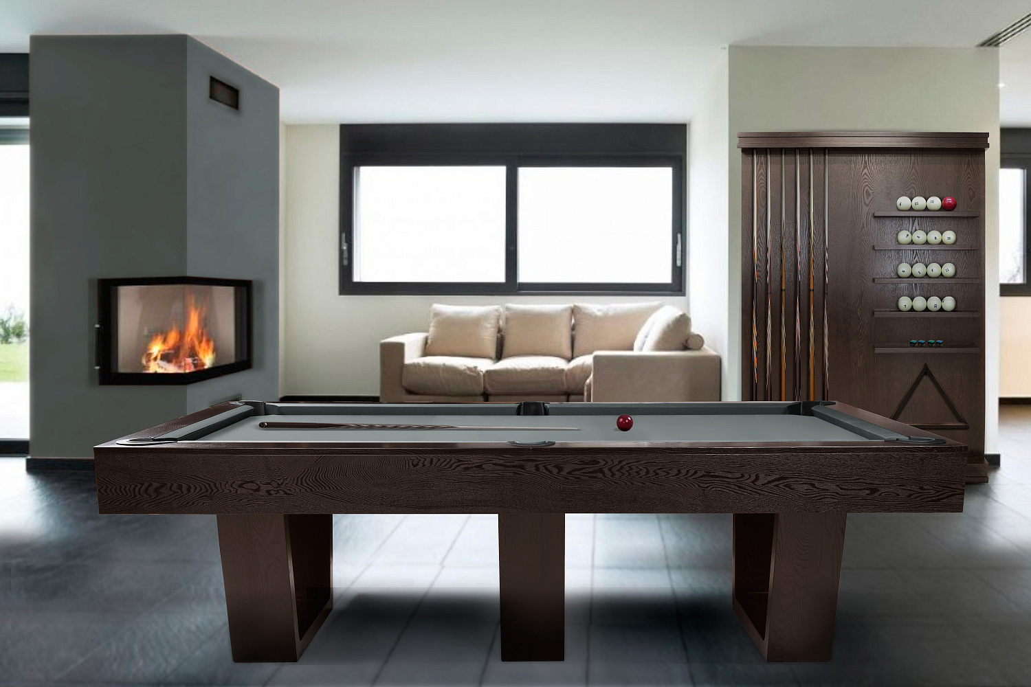 Новинка. Профессиональный бильярдный стол в современном стиле. Nova: совершенство в каждой детали