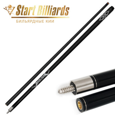Кий-Startbilliards-Пул-Карбон-черный-2РС-145-см_04