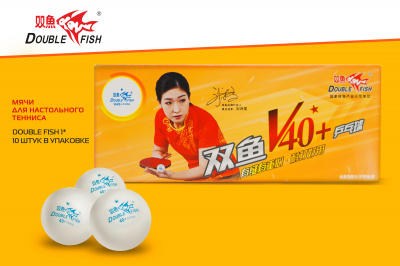 Мячи_Double-Fish-V40_1star_V201F_10шт_01+